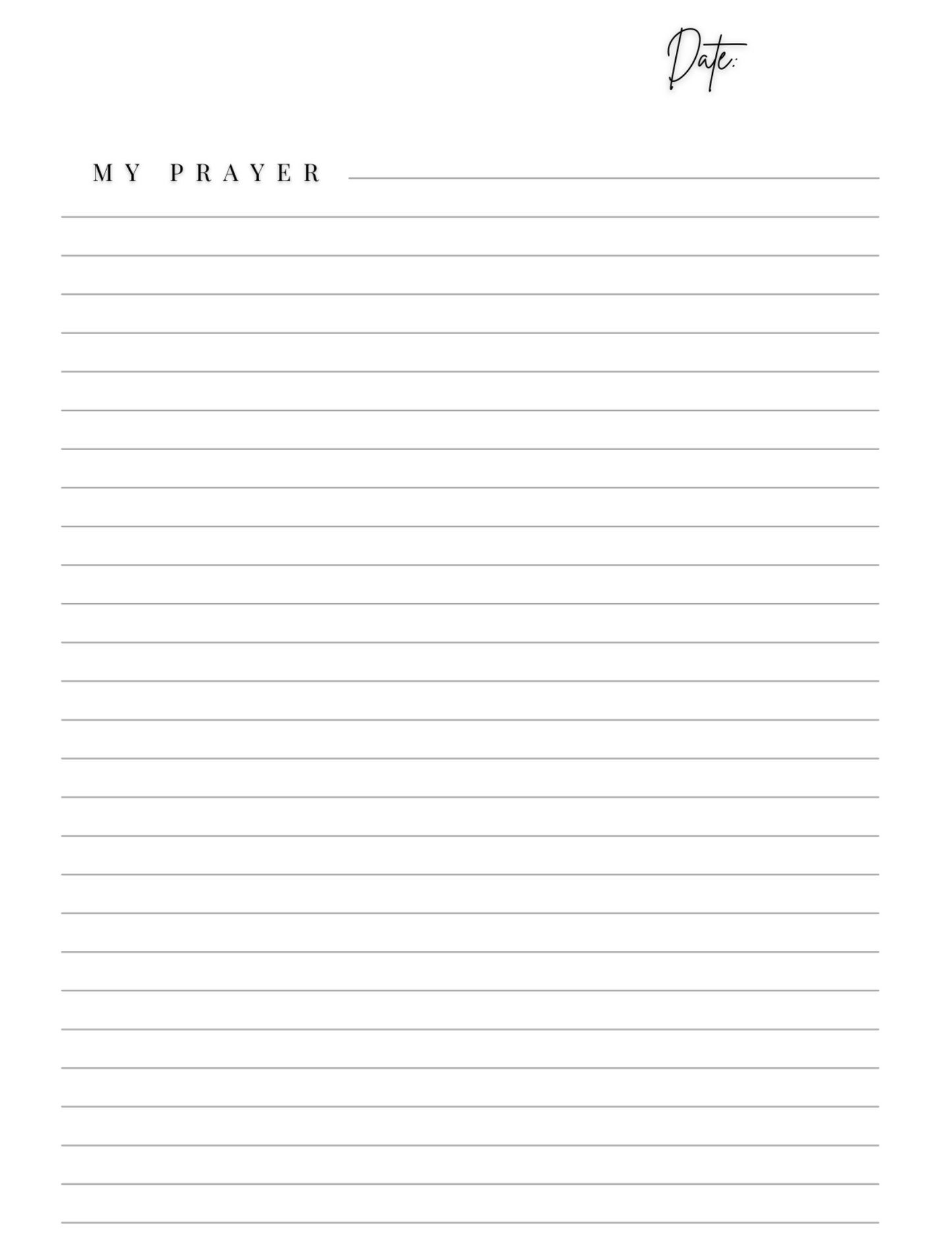 Give It To God Prayer Journal